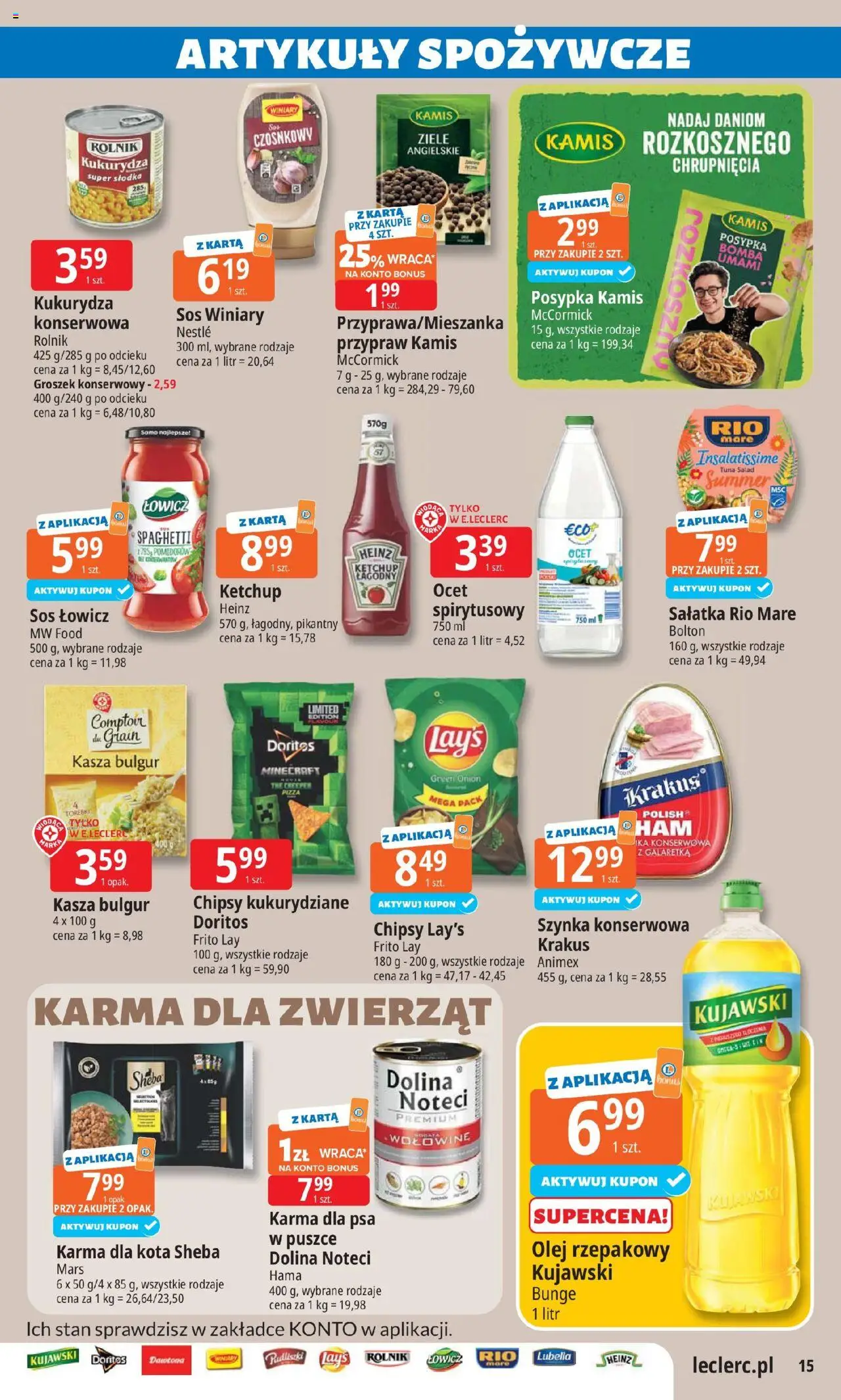 E.Leclerc Gazetka - strona 15- ważny od 22.07.2025