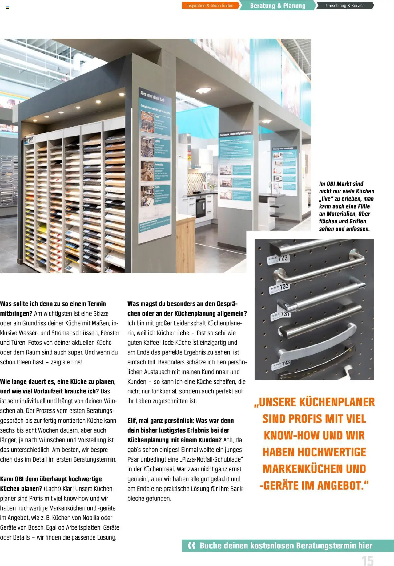 Obi - Markenküchen nach Maß - Seite 15 - gültig ab 31.07.2025