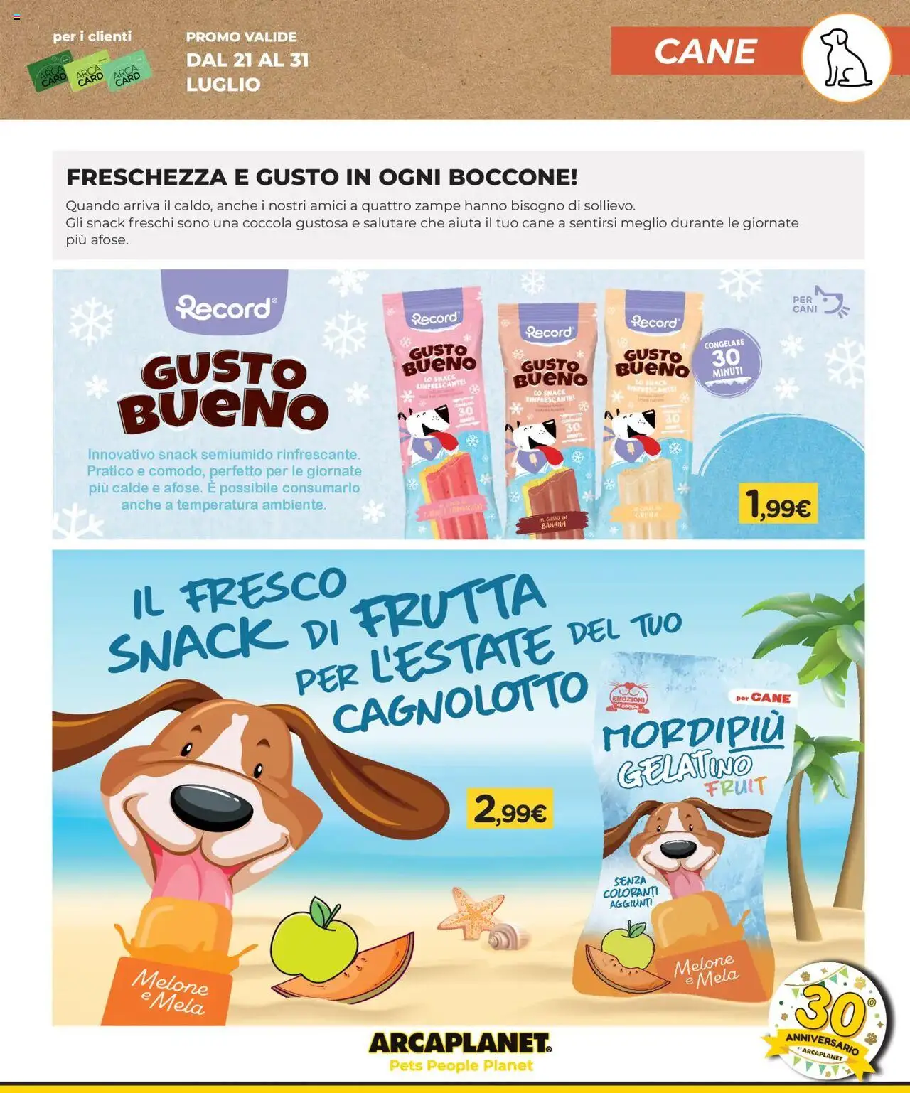 Volantino Arcaplanet	 - pagina 7 - valido dal 21/07/2025