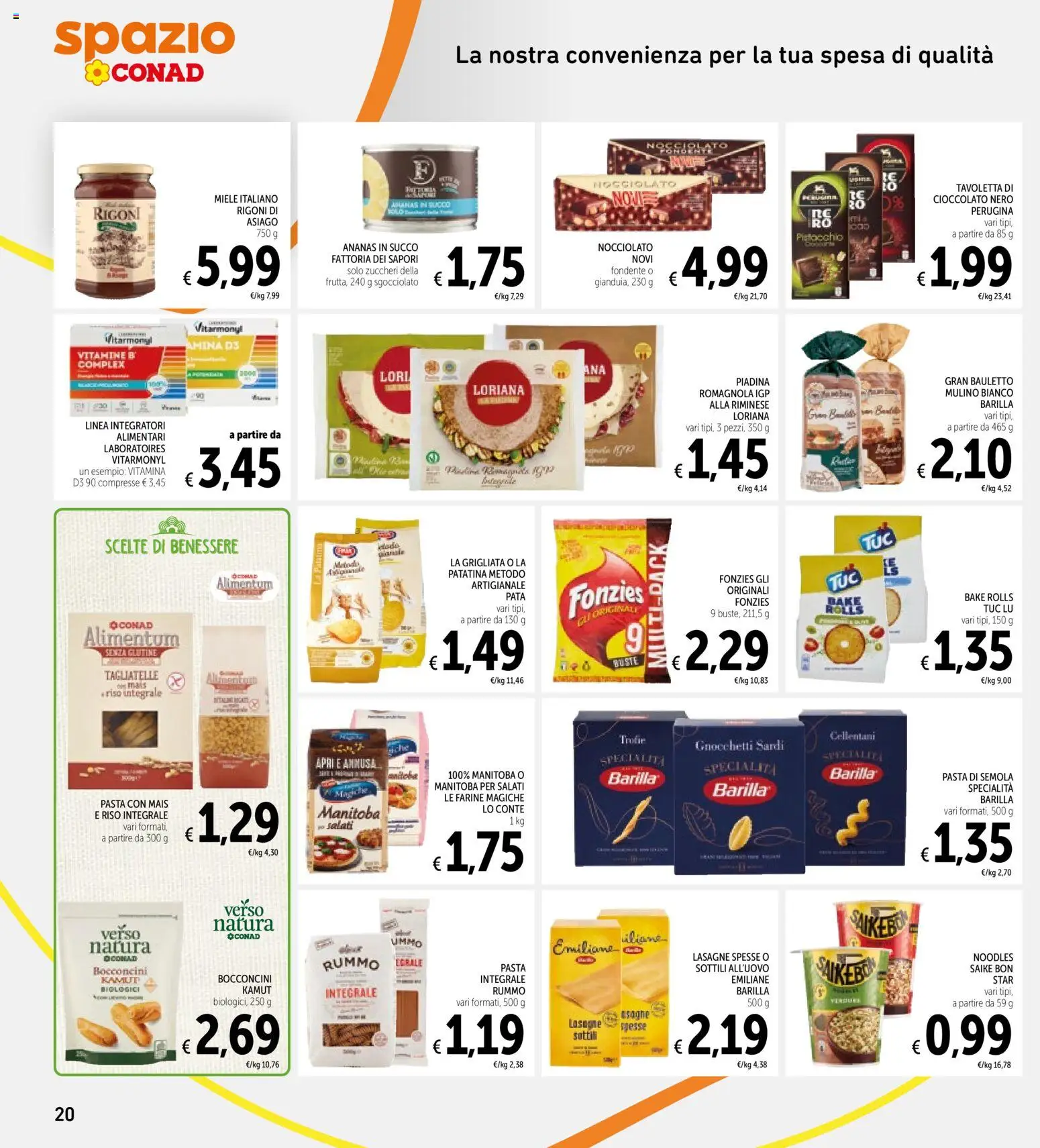 Volantino Spazio Conad	 - pagina 20 - valido dal 05/12/2025