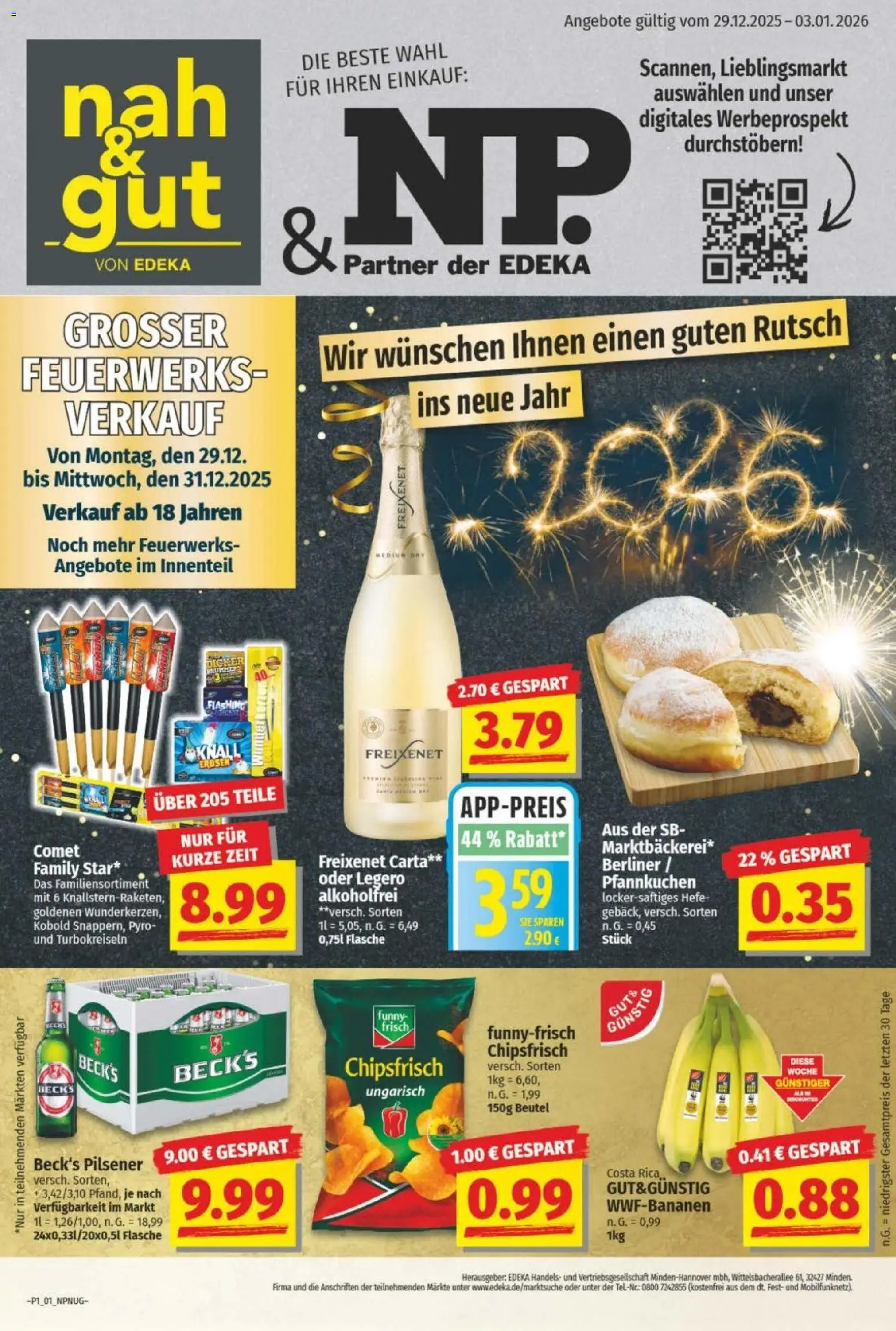 NP Discount Prospekt - Seite 1 - gültig ab 28.12.2025