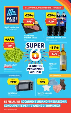 Vorschau Aldi Volantino gültig ab 14.08.2025