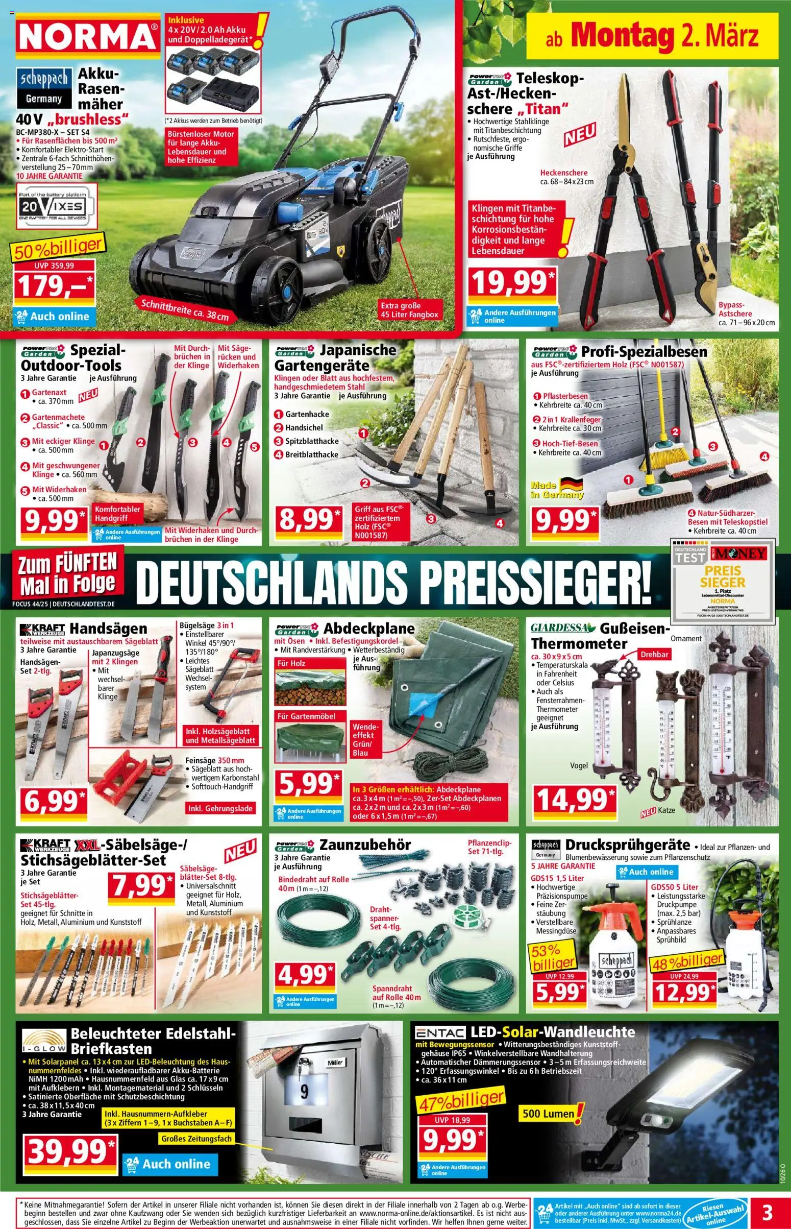 Norma Prospekt 	 - Seite 3 - gültig ab 02.03.2026