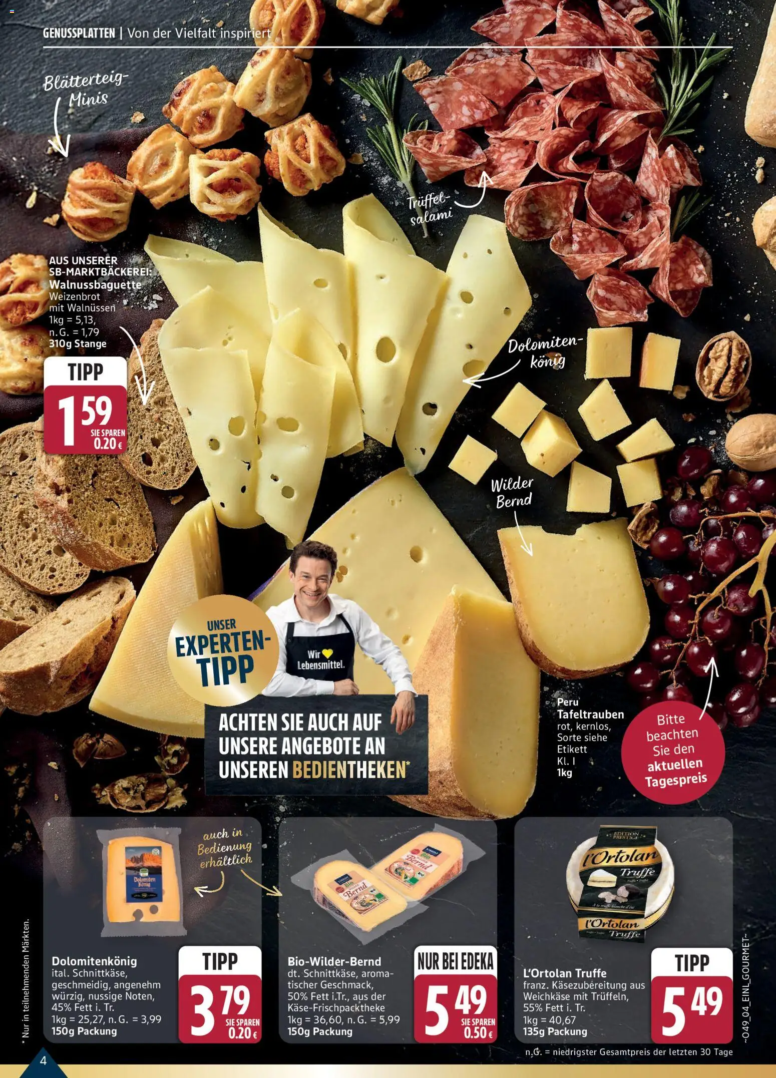 Edeka Weihnachtsbroschüre - Seite 4 - gültig ab 01.12.2025