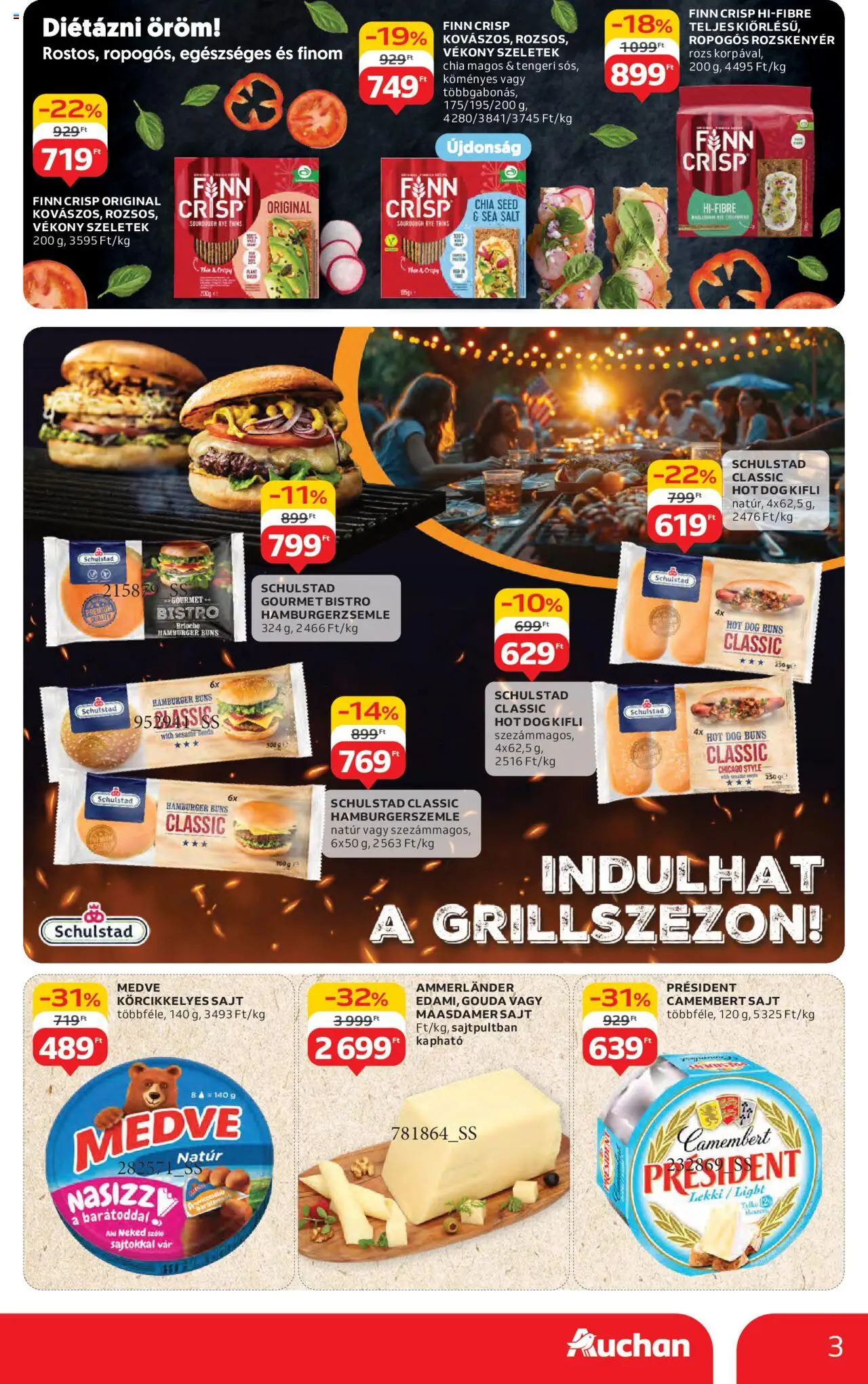 Auchan Hipermarket márkás akciók - 3oldal - érvényes 2025.07.17.-tól