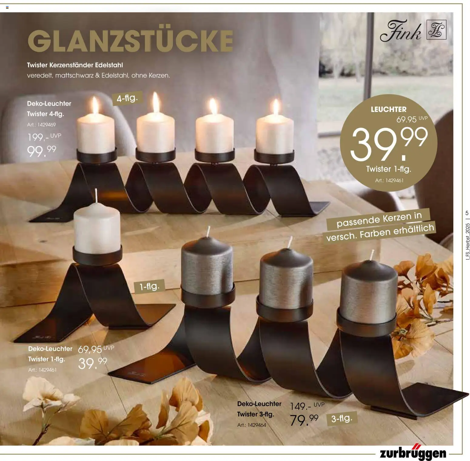 Zurbrüggen Trend-Journal Herbst - Seite 5 - gültig ab 21.10.2025