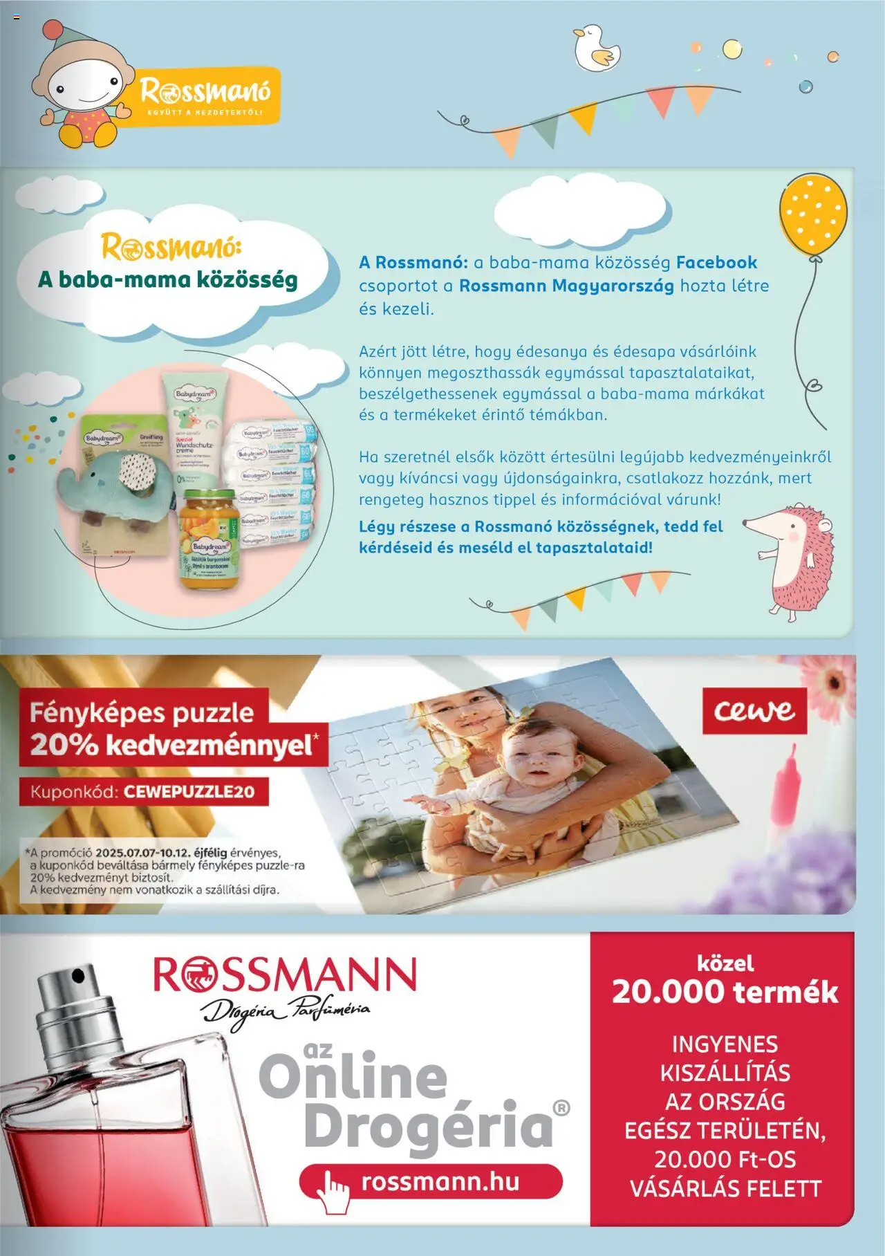 Rossmann - Babaprogram - 11oldal - érvényes 2025.07.07.-tól