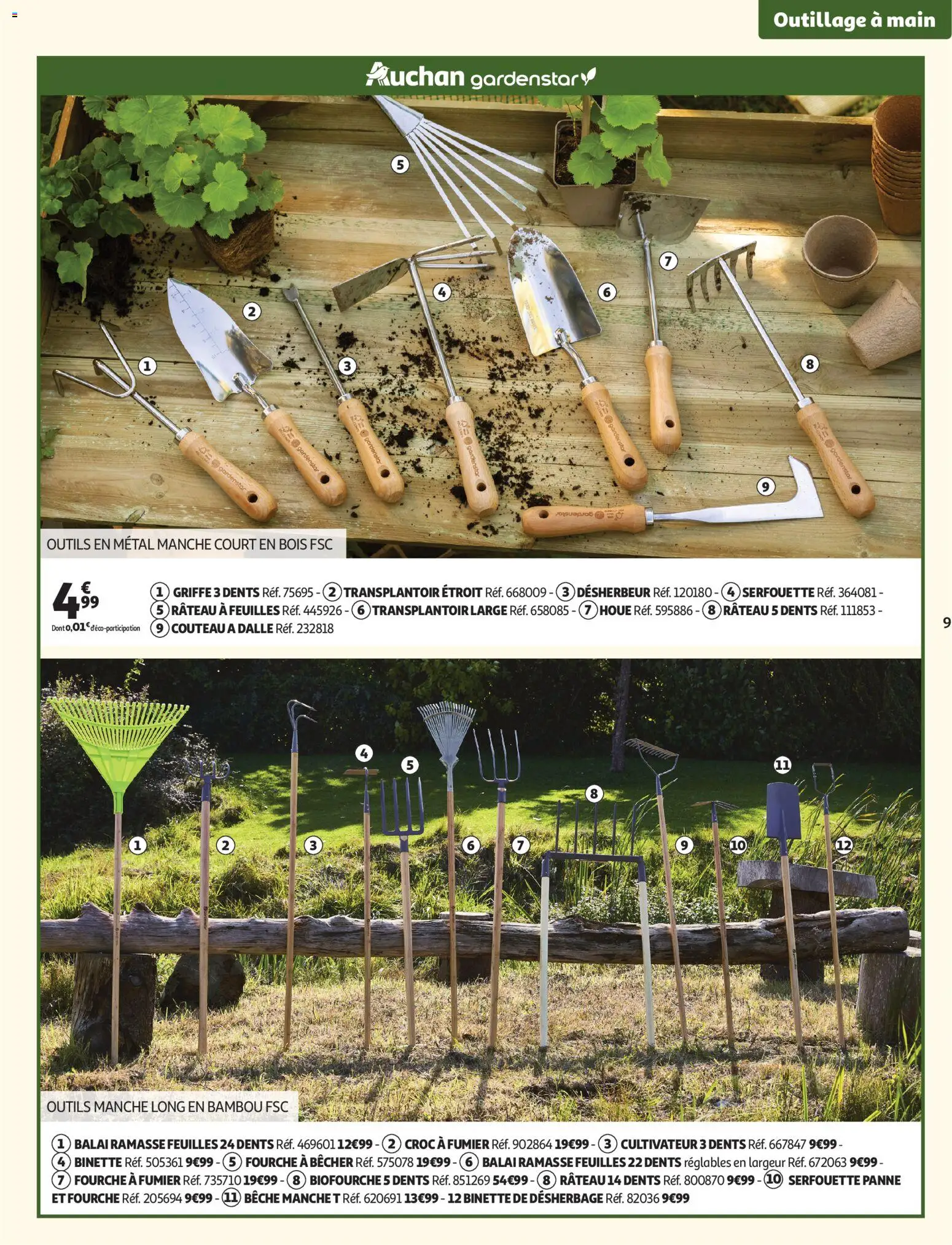 Auchan - Jardinage, meubles jardin - page 9- valid from 03/03/2026