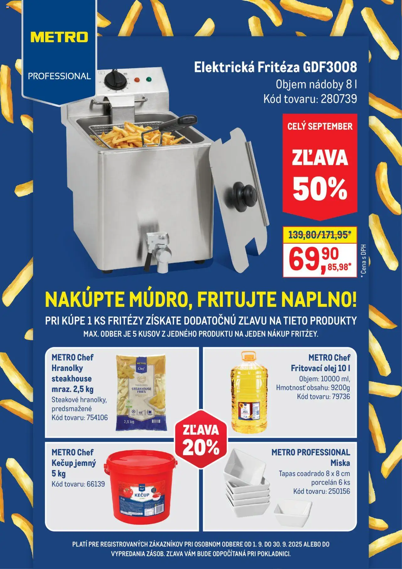 Metro Nakúpte múdro, fritujte naplno - strana 1- platný od 01.09.2025