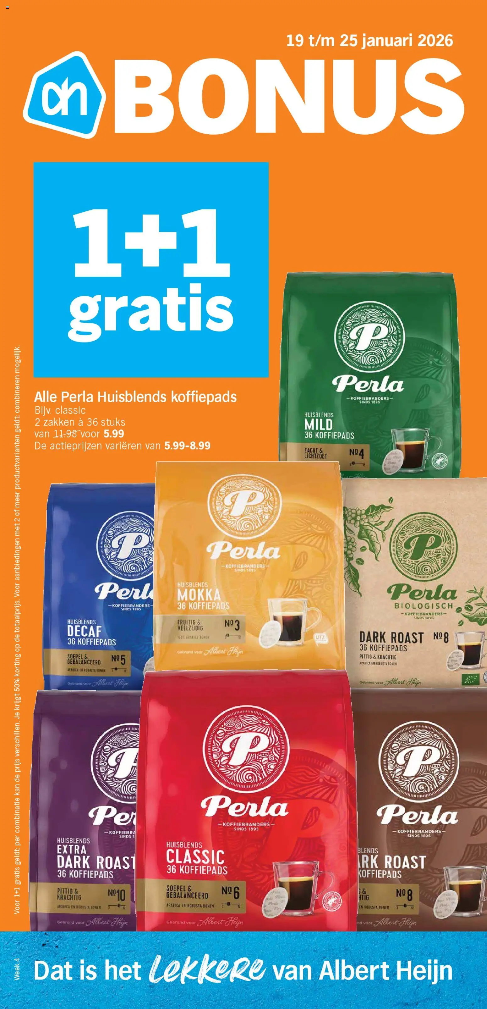 Albert Heijn - Folder week 4 - pagina 1- geldig vanaf 19-01-2026