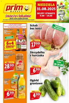Podgląd Prim Market Gazetka ważny od 28.08.2025