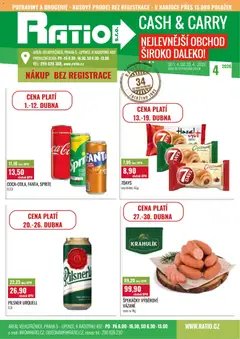 Náhled Ratio leták platný od 01.04.2026