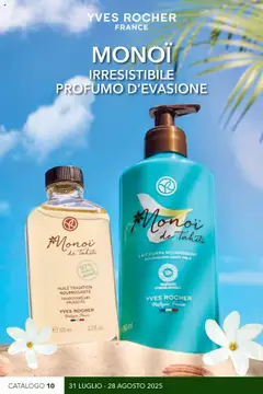 Anteprima Yves Rocher Catalogo Monoi valida dal 31/07/2025
