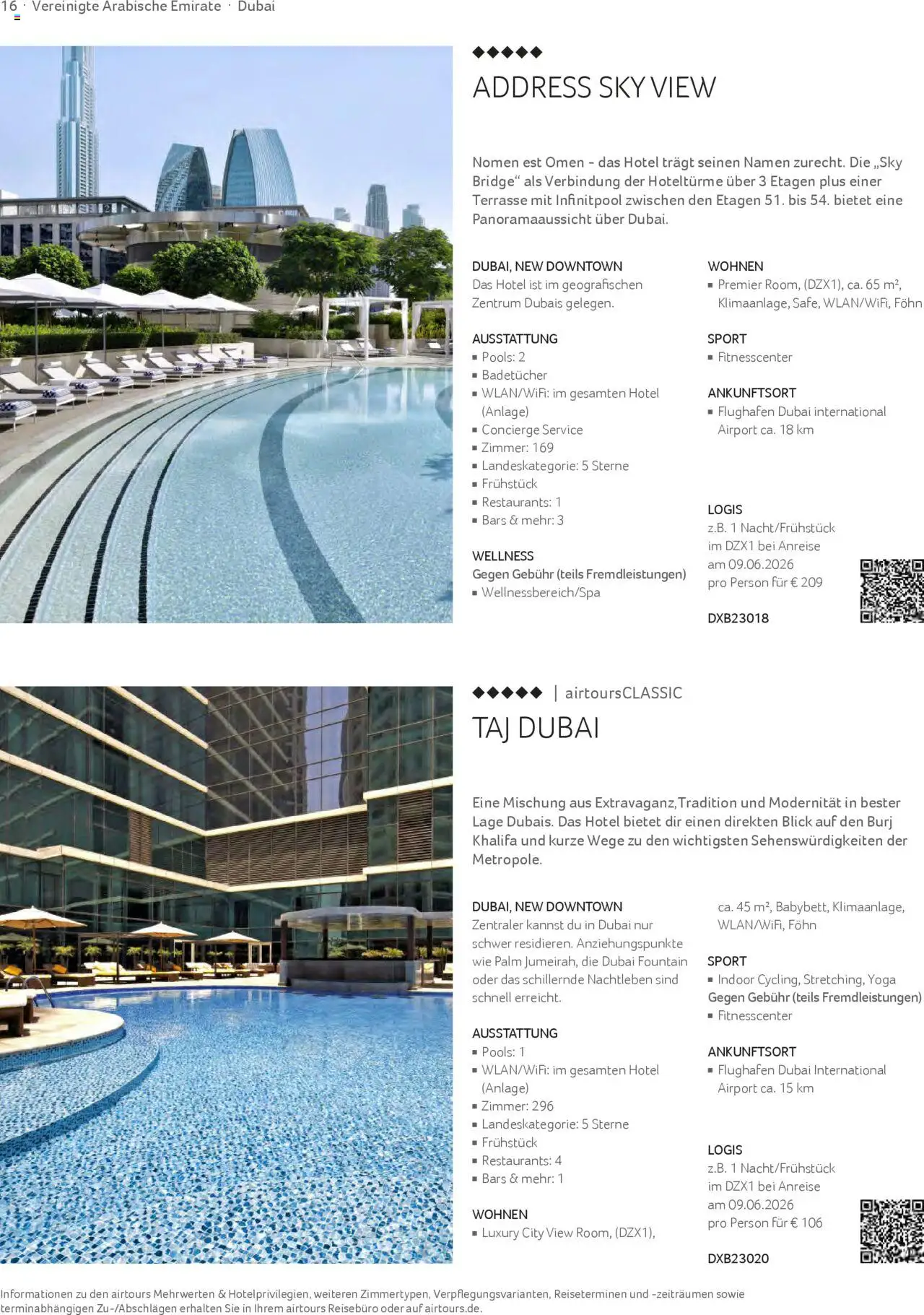 TUI airtours Katalog  Erstklassige Fernreisen 2025/26 - Seite 16 - gültig ab 01.11.2025