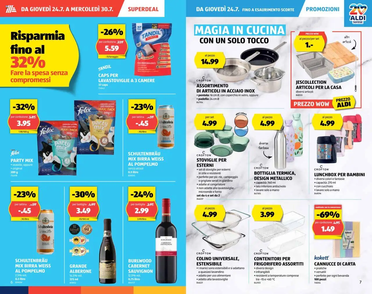 Aldi - Volantino - Seite 4- gültig ab 24.07.2025