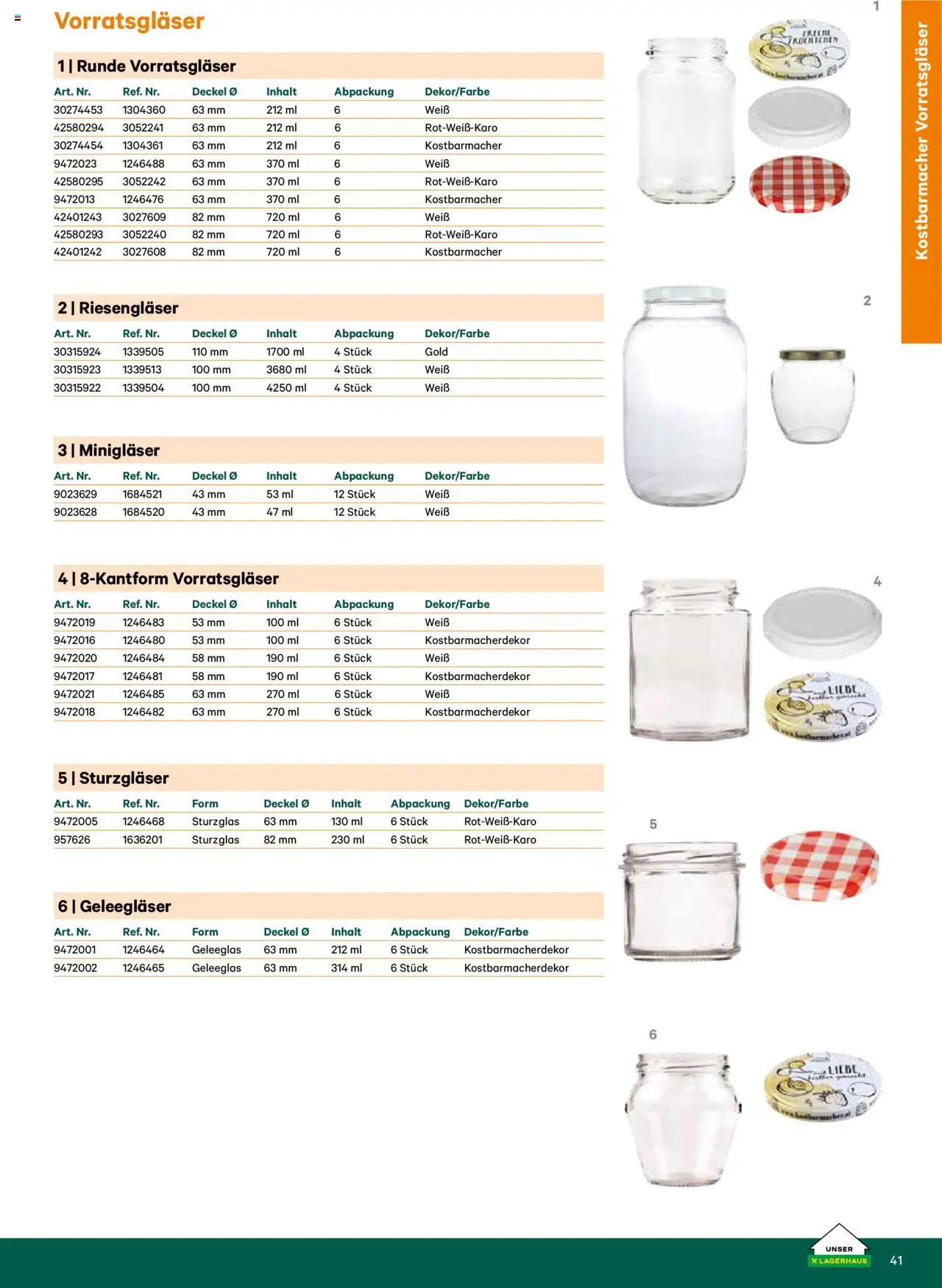 Lagerhaus Katalog Most & Saft - Seite 41- gültig ab 25.06.2025