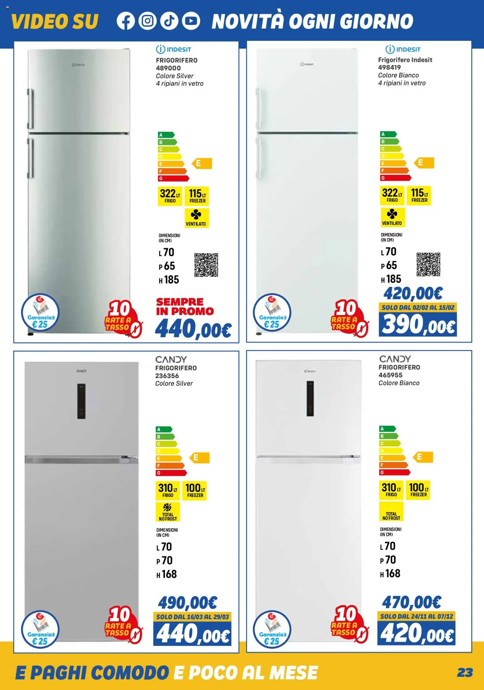 Orizzonte Elettrodomestici catalogo - pagina 23 - valido dal 01/11/2025