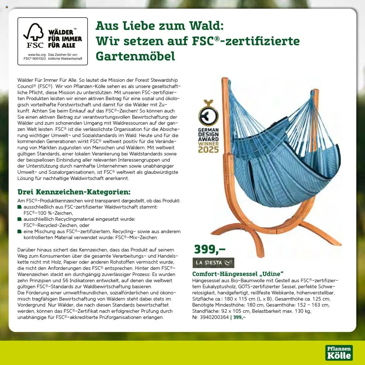 Pflanzen-Kölle Gartenmöbel Katalog 2025 - Seite 47 - gültig ab 22.01.2025