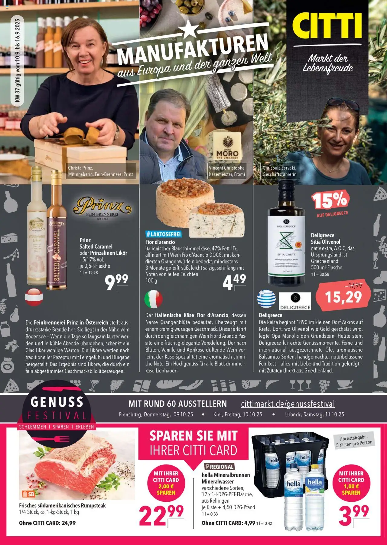 CITTI Markt Prospekt 	 - Seite 1 - gültig ab 10.09.2025