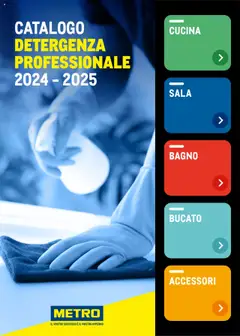 Anteprima Metro Detergenza Professionale catalogo valida dal 11/09/2025
