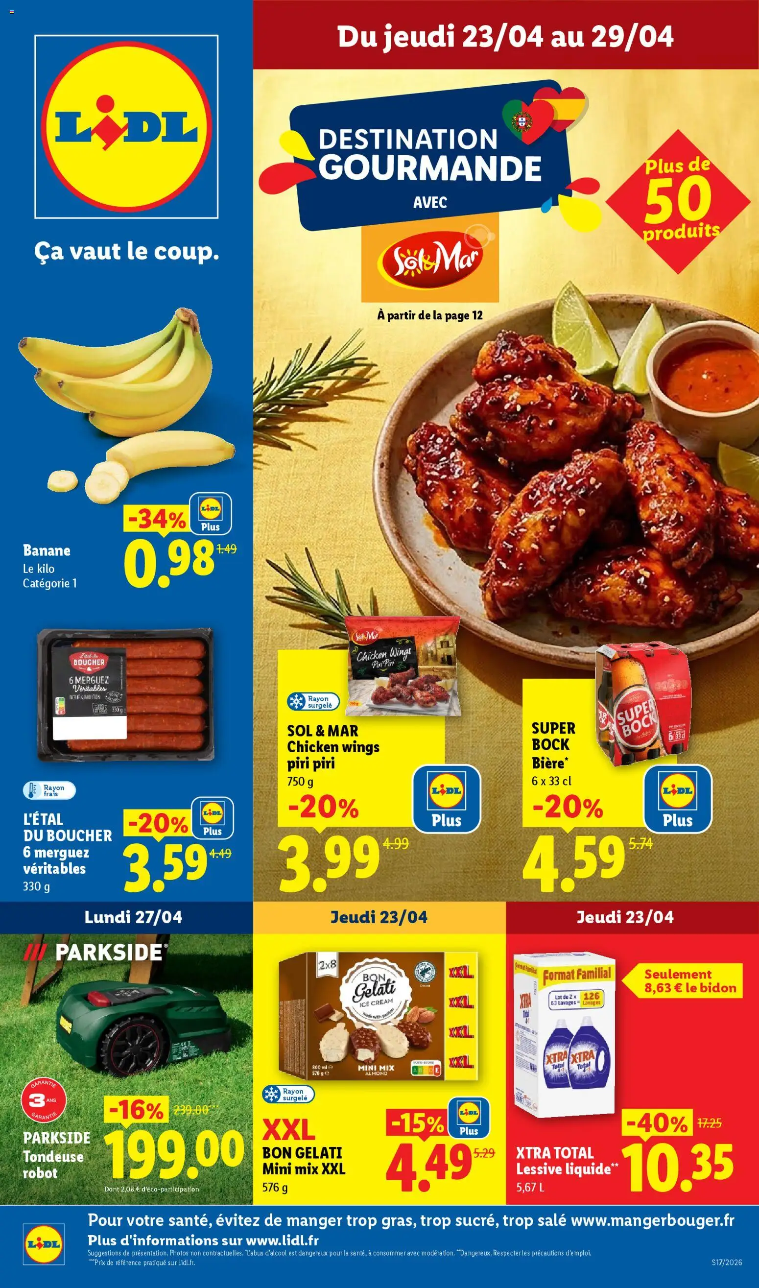 LIDL catalogue - page 1 - valable à partir du 23/04/2026
