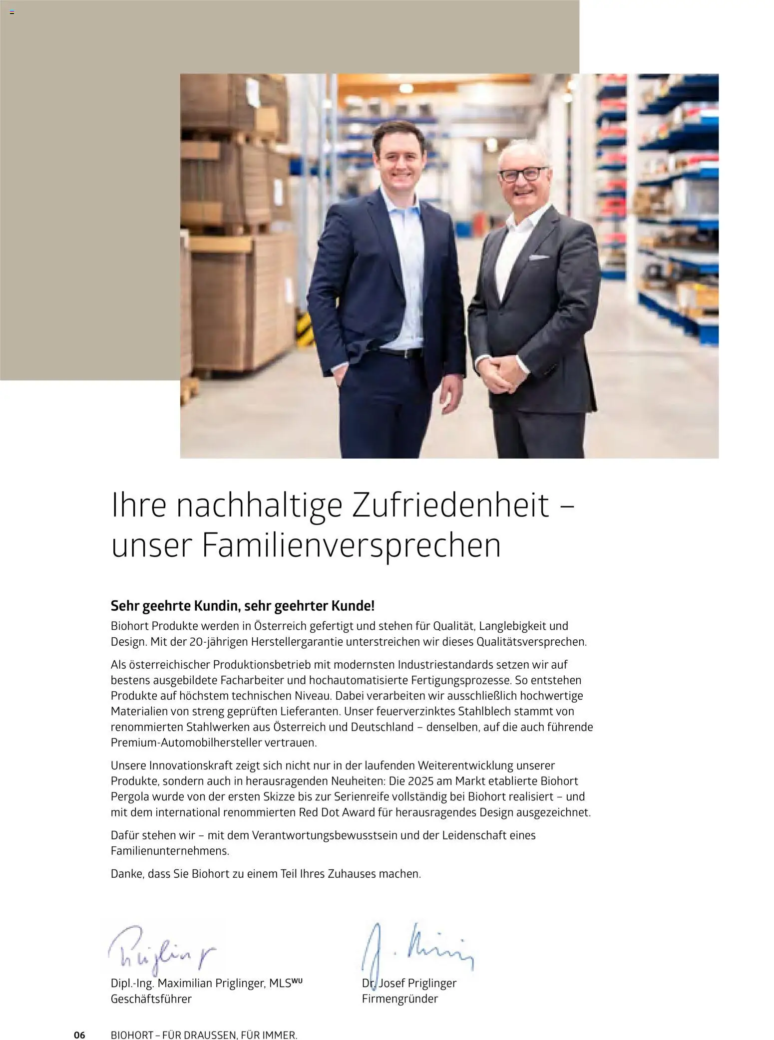 Dehner Biohort – Metall für Garten & Terrasse - Seite 6 - gültig ab 01.01.2026