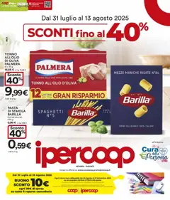 Anteprima Volantino Ipercoop	 valida dal 31/07/2025