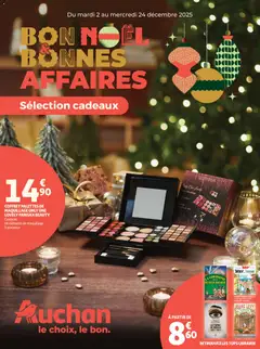 Aperçu Auchan - Bon Noël et Bonnes Affaires : Sélection cadeaux valable à partir du 02/12/2025