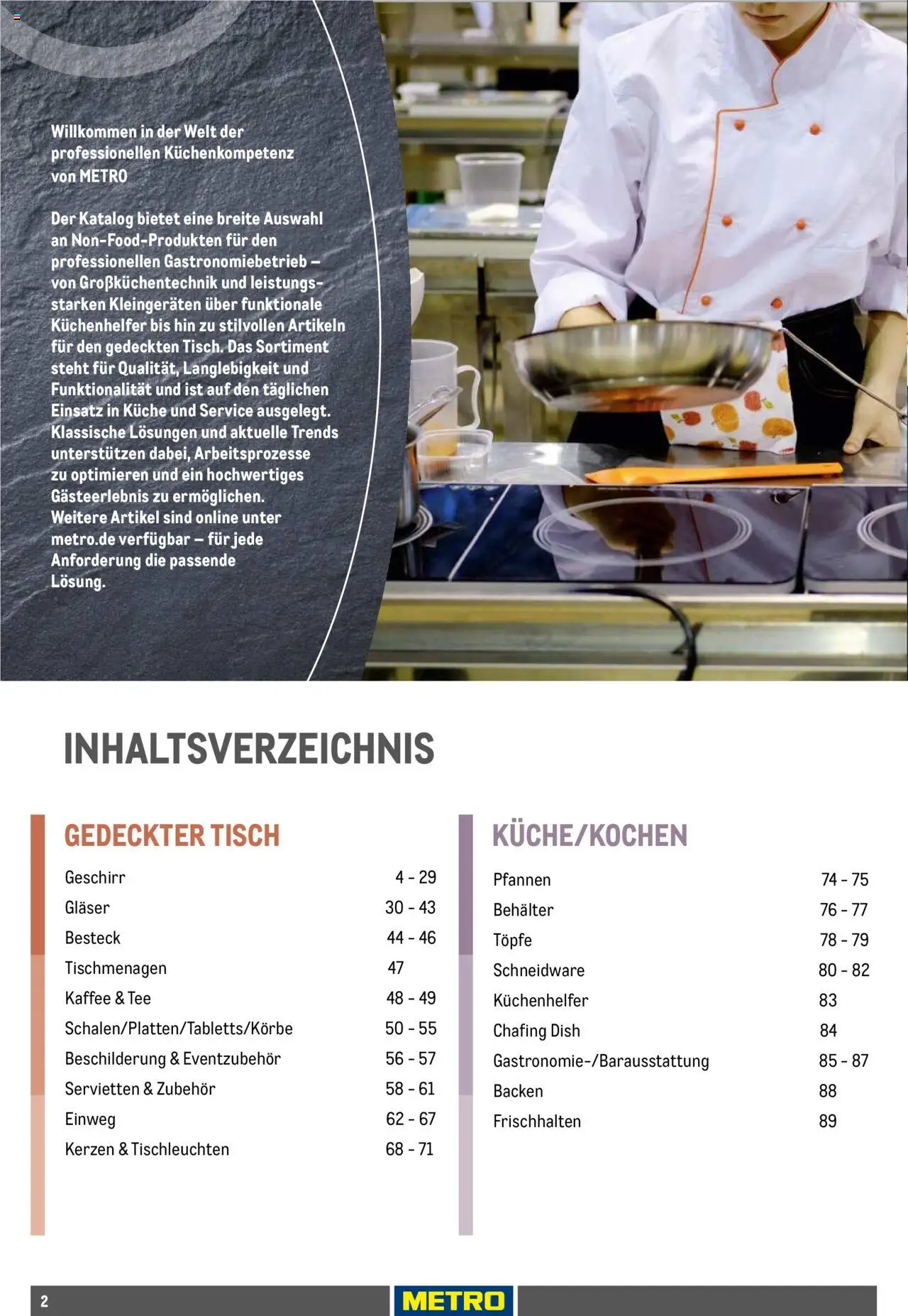 Metro Non Food Sortiment - Seite 2 - gültig ab 01.10.2025