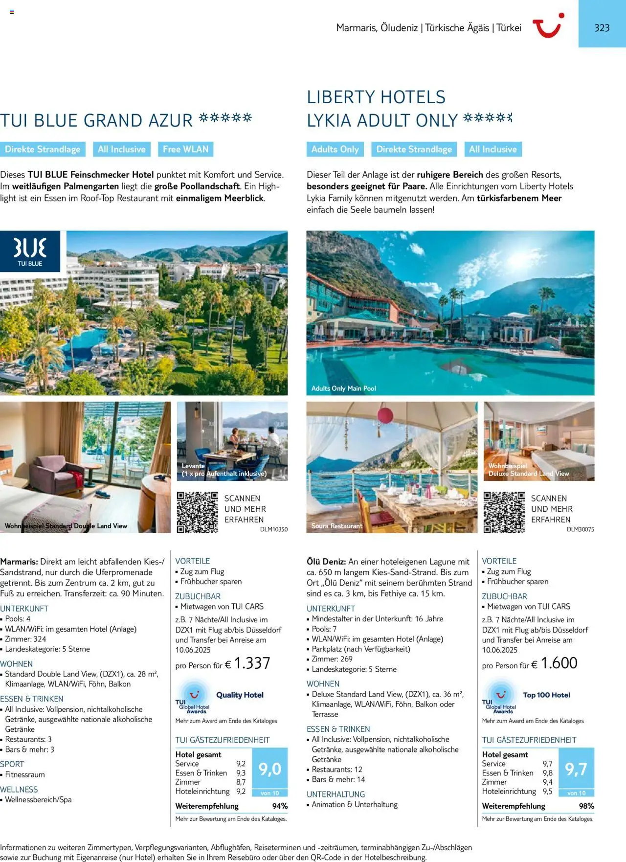 TUI  Südeuropa & Nordafrika 2025/26 - Seite 323 - gültig ab 01.01.2025
