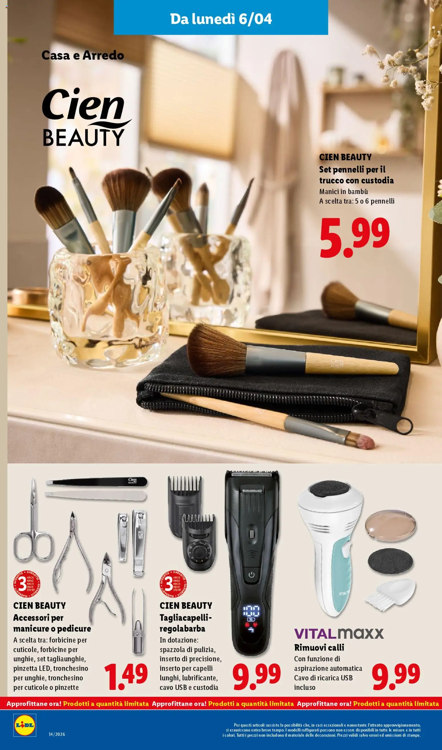 Lidl volantino - pagina 62 - valido dal 30/03/2026