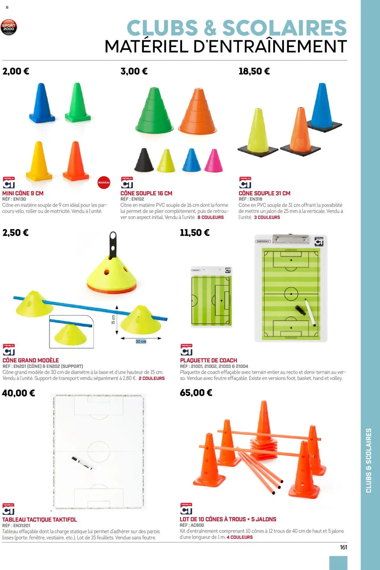 Sport 2000 brochure - page 161 - valable à partir du 01/06/2025