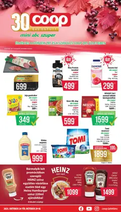 Előnézet COOP - Mini & Abc & Szuper / Nyírzem érvényes 2025.10.24.-tól