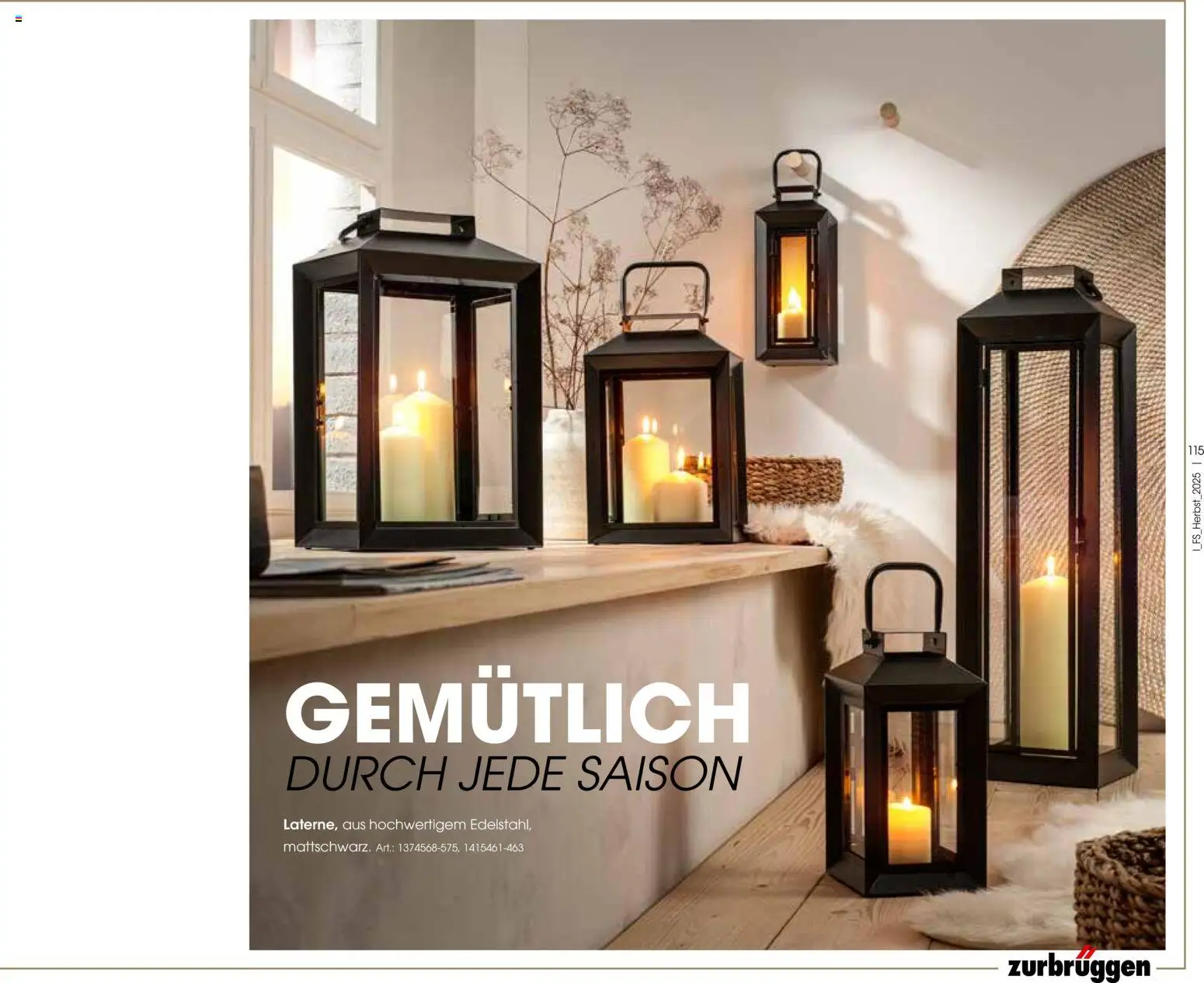 Zurbrüggen Trend-Journal Herbst - Seite 115 - gültig ab 21.10.2025