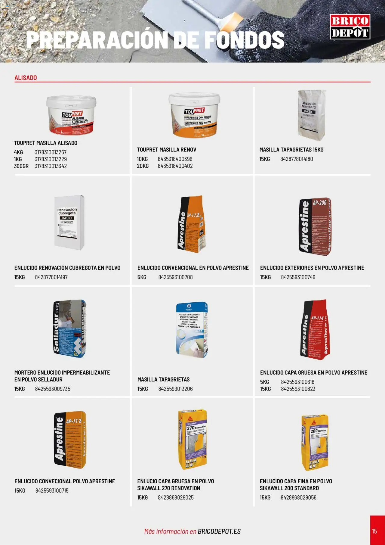 Brico Depôt Catálogo Construcción - Página de 15 - Válido desde 01/04/2025