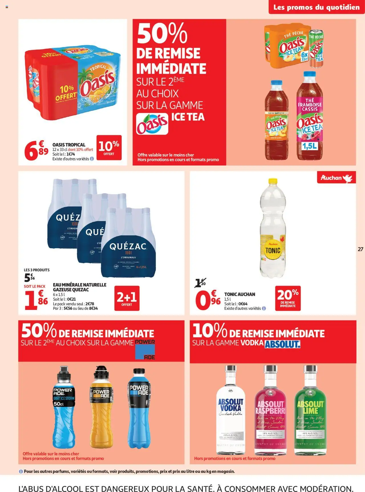 Auchan - C'est parti pour une année moins chère dans votre super - pagina 27- geldig vanaf 16/07/2025