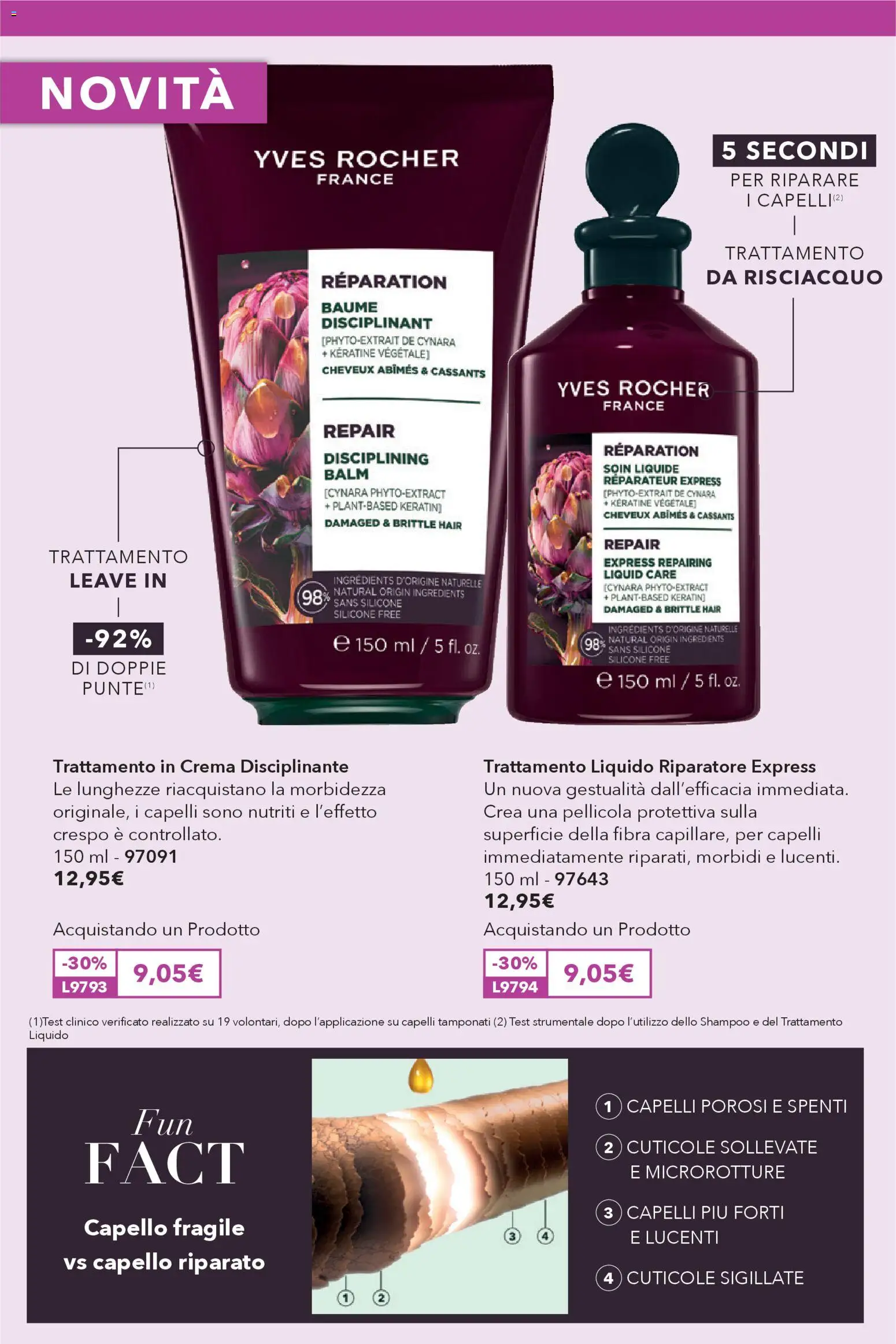 Yves Rocher catalogo Haircare - pagina 6 - valido dal 02/04/2026