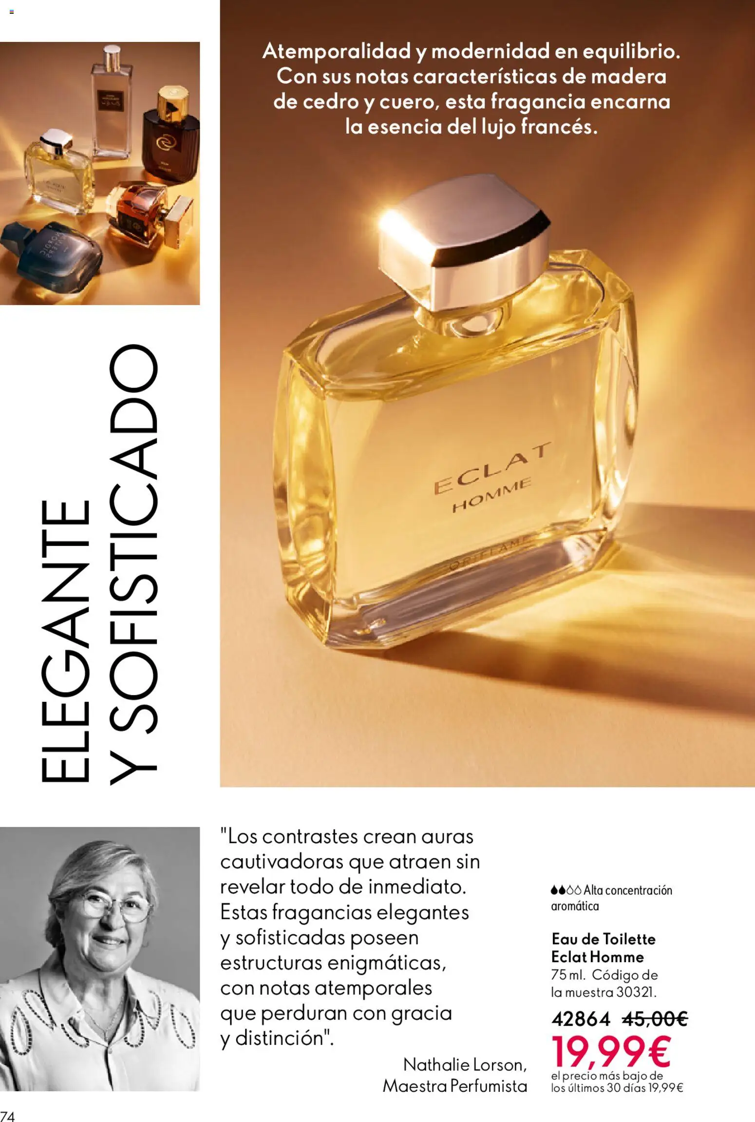 Oriflame - Catálogo Campaña 6 - Página de 74 - Válido desde 22/04/2026