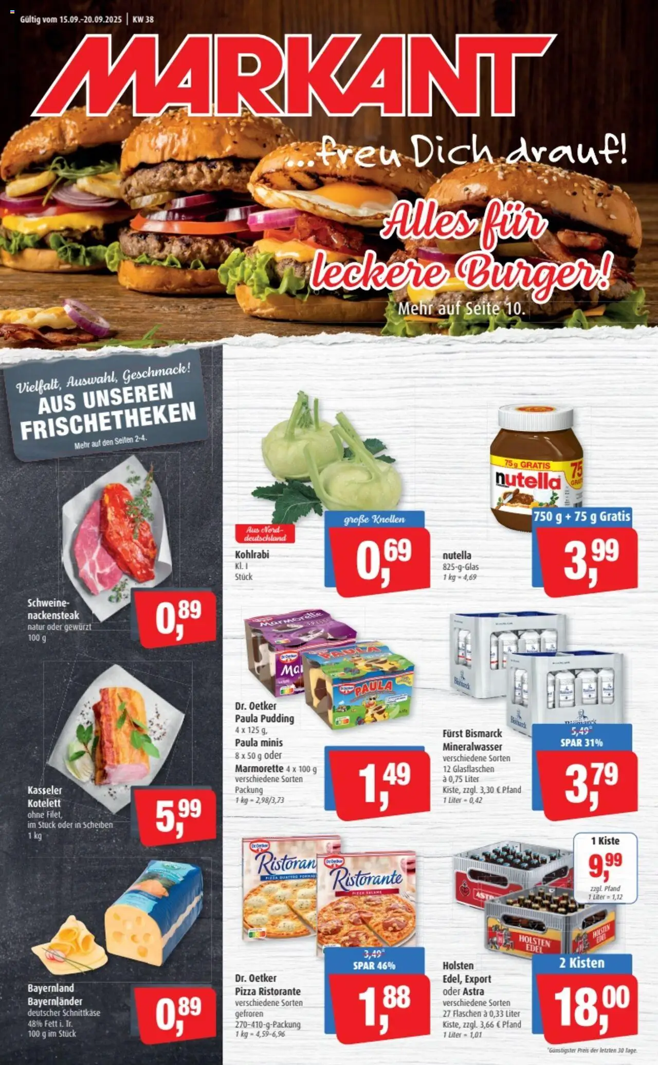 Markant Prospekt 	 - Seite 1 - gültig ab 15.09.2025