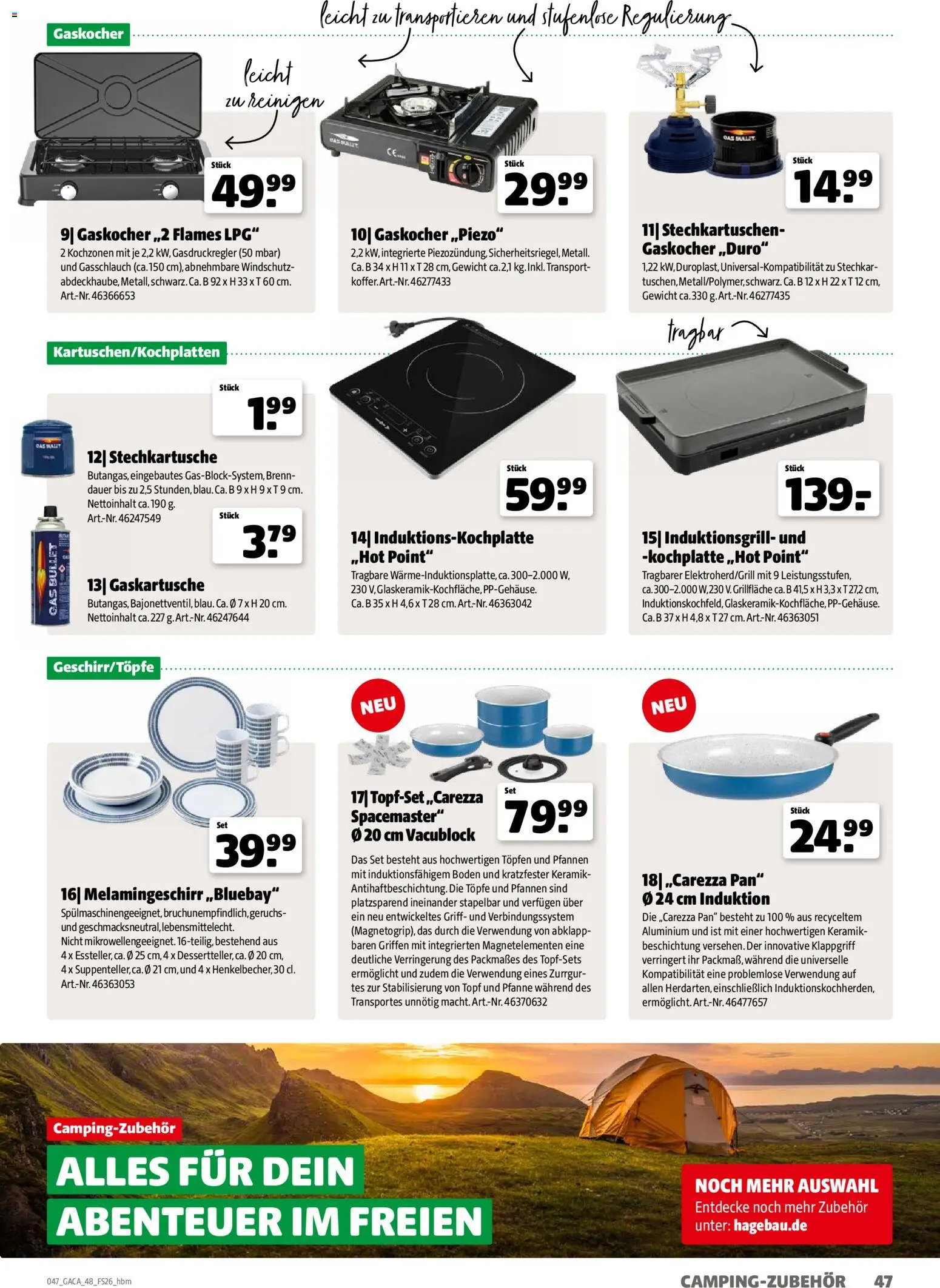 Hagebau Gartenmöbelsortiment - Seite 47 - gültig ab 02.03.2026