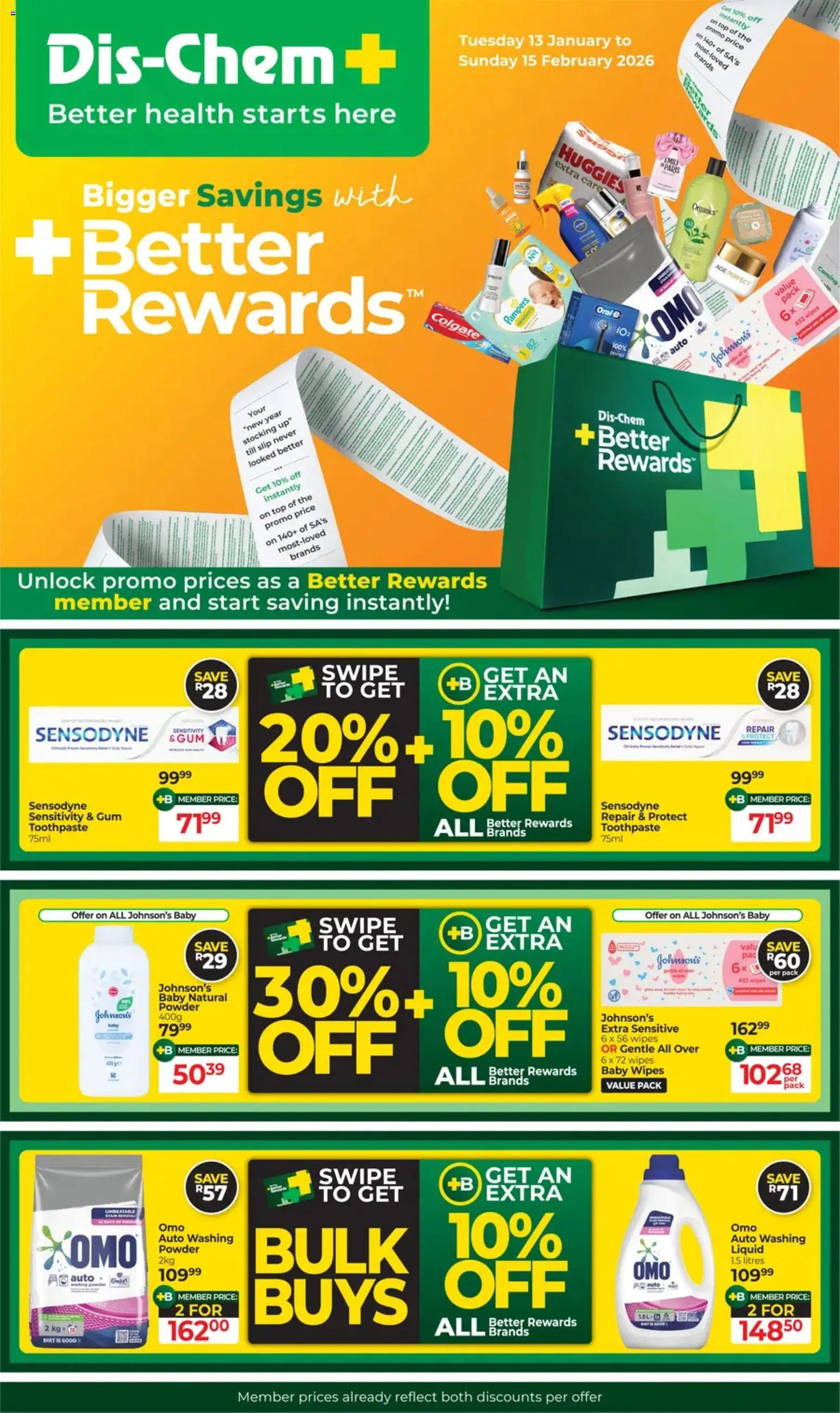 Dis-Chem Specials - page 1- valid from 13/01/2026