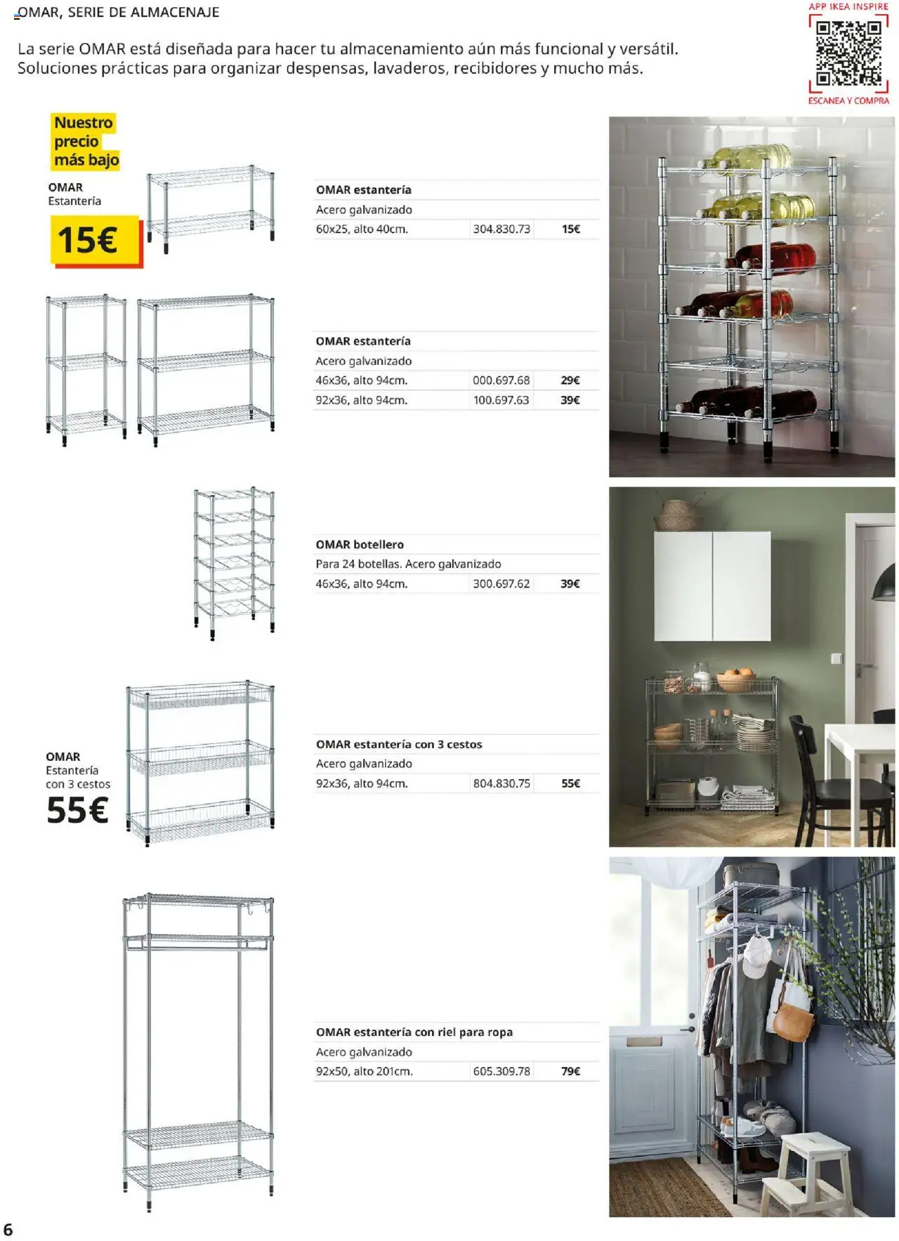 Catálogo IKEA Almacenaje secundario - Página de 6 - Válido desde 01/09/2025