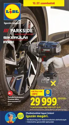 Előnézet Lidl - Nonfood kínálatunk érvényes 2025.12.27.-tól