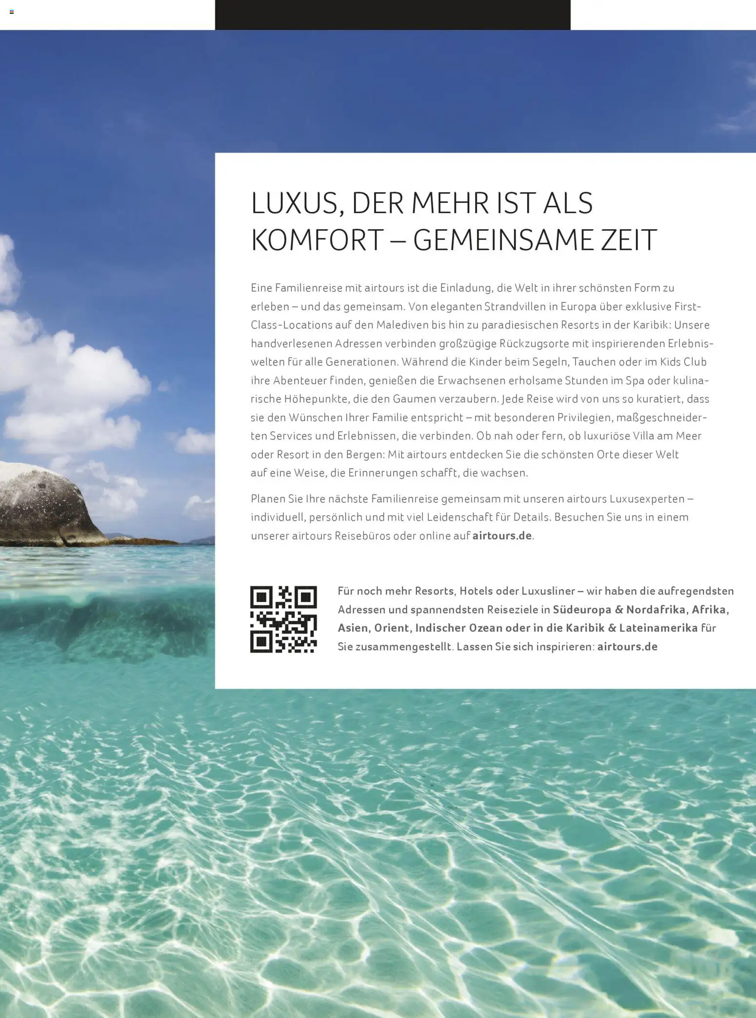 TUI airtours Katalog  Familie 2025/26 - Seite 3 - gültig ab 01.11.2025
