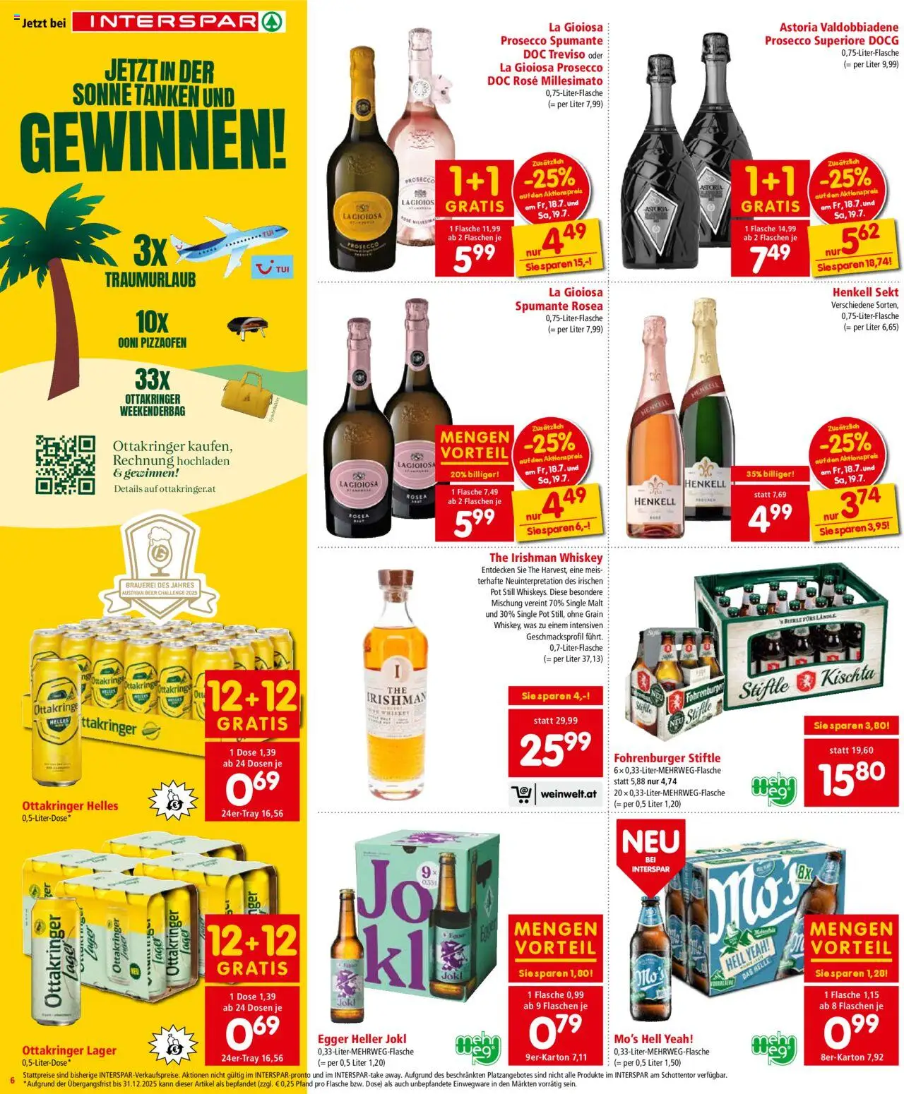 Interspar Flugblatt - Vorarlberg  - Seite 6- gültig ab 17.07.2025