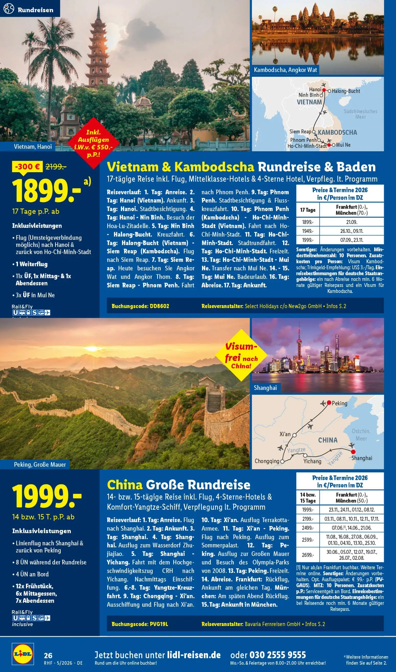 Lidl Reisen Prospekt 	 - Seite 26 - gültig ab 29.04.2026