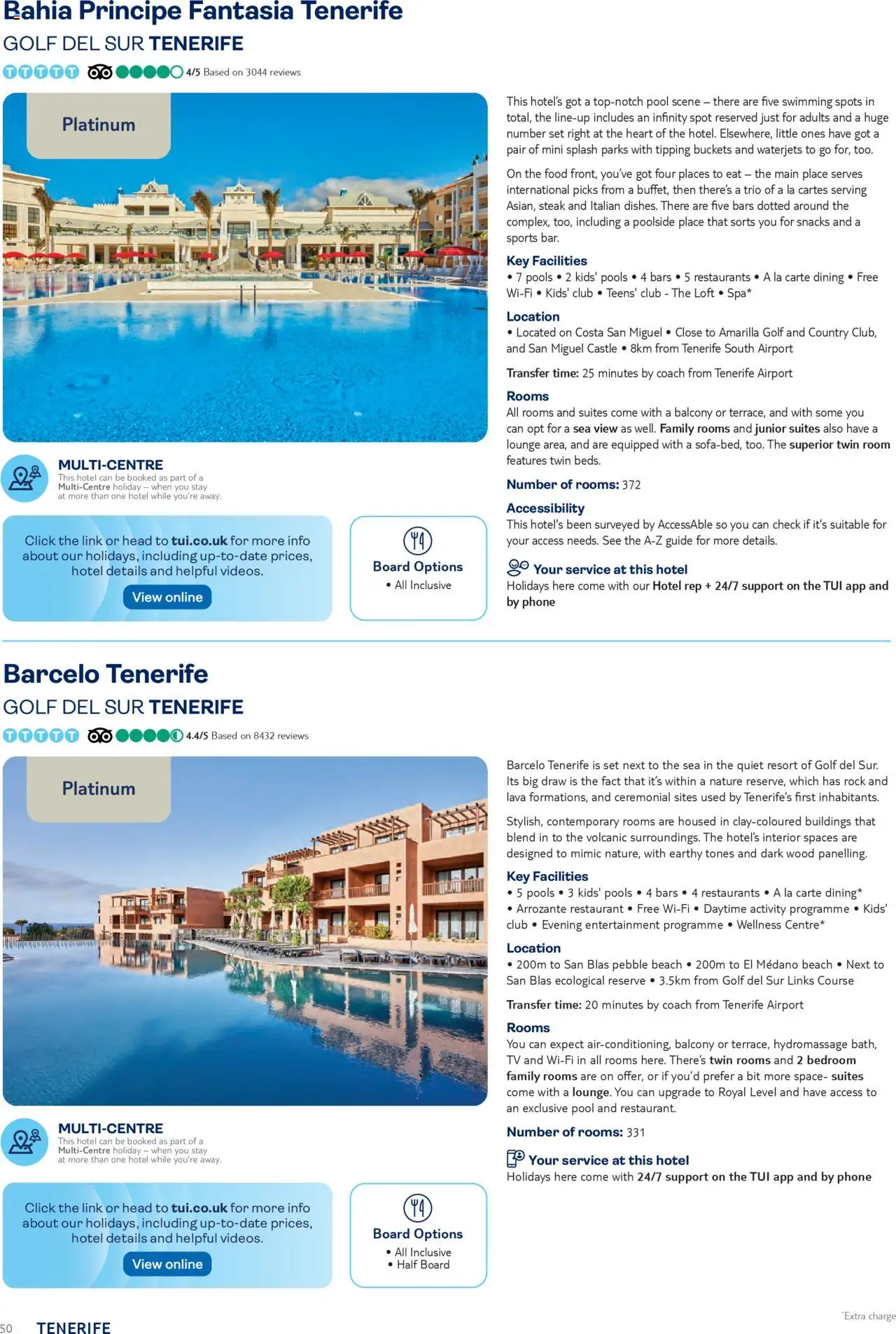TUI - Premium Collection NOVEMBER 2025 – APRIL 2027 - page 50- valid from 01/11/2025