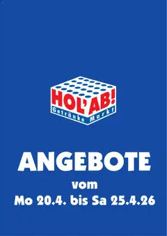 Vorschau HOL’AB! Prospekt 	 gültig ab 20.04.2026