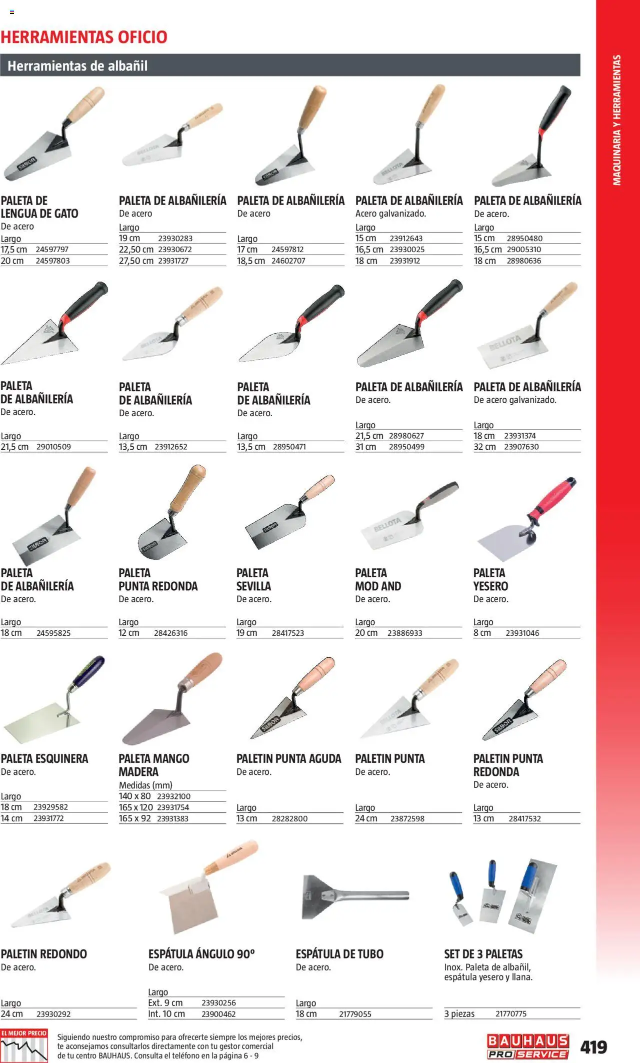 Bauhaus - ProService  - Página de 419 - Válido desde 24/02/2025