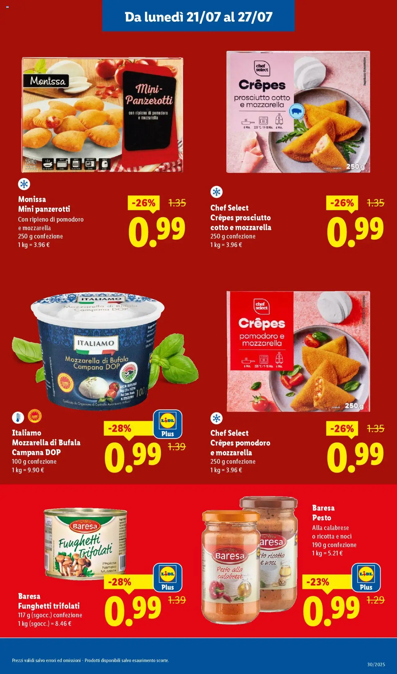 Volantino Lidl	 - pagina 9 - valido dal 21/07/2025